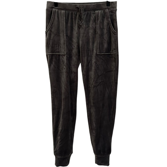 Revolve House of Harlow 1960 Gray Velour Athleisure Jogger Pants Women’s‎ Small - Picture 1 of 6